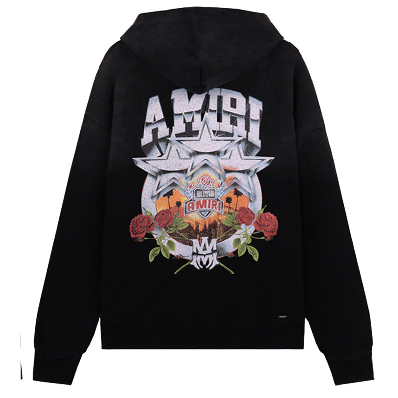AMlRI Cartoon Pattern Printing Hoodies AMIRI
