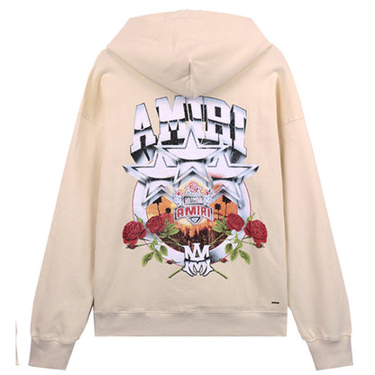 AMlRI Cartoon Pattern Printing Hoodies AMIRI
