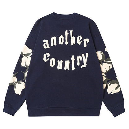 Denim Tears Kapok Pattern Printed Sweatshirts DENIM TEARS