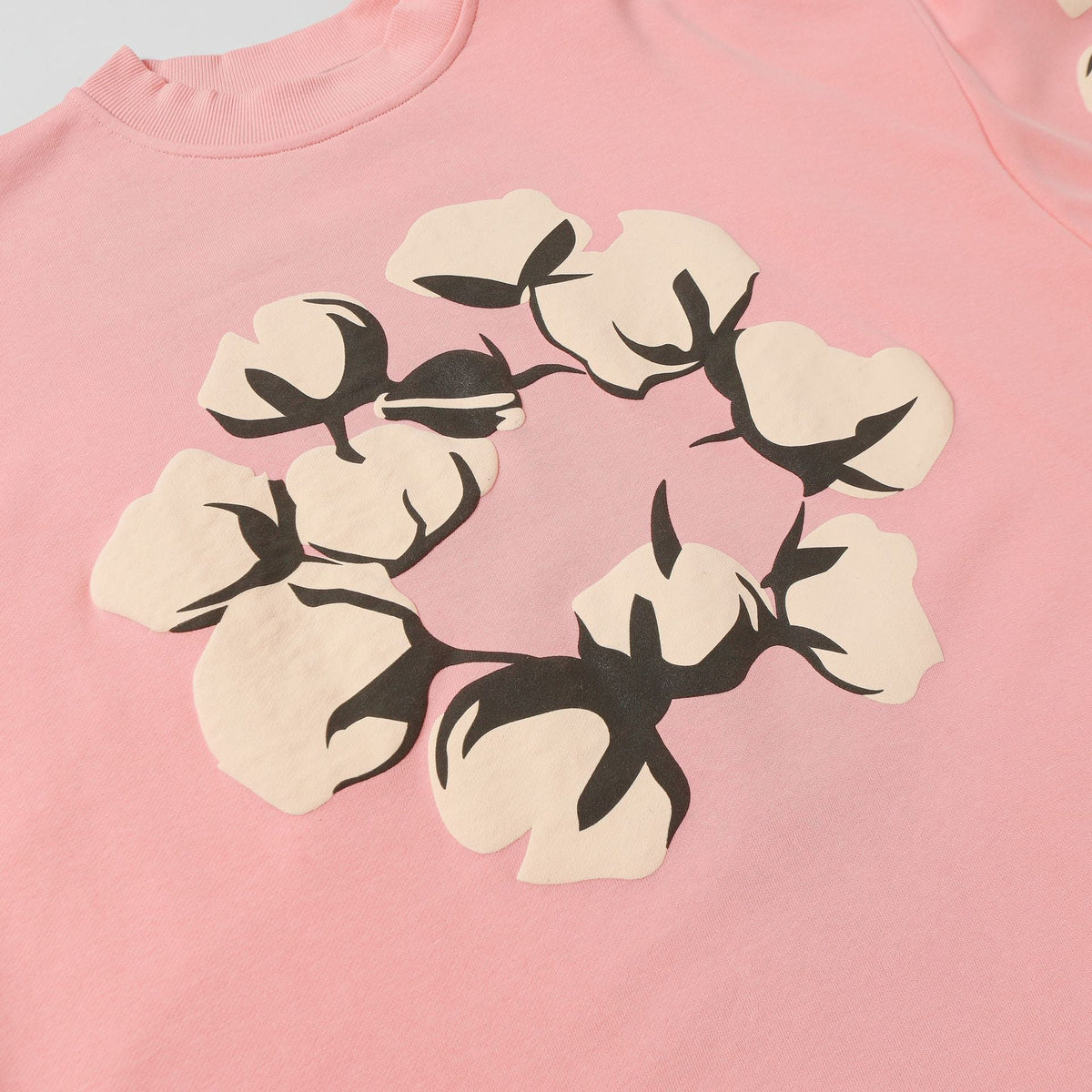 Denim Tears Kapok Pattern Printed Sweatshirts DENIM TEARS