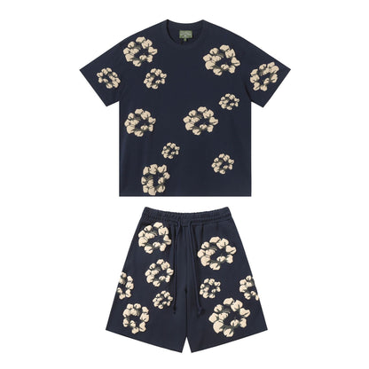 Denim Tears The Cotton Wreath Shorts DENIM TEARS