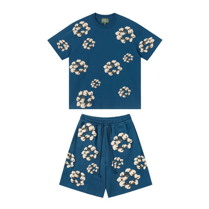 Denim Tears The Cotton Wreath Shorts DENIM TEARS