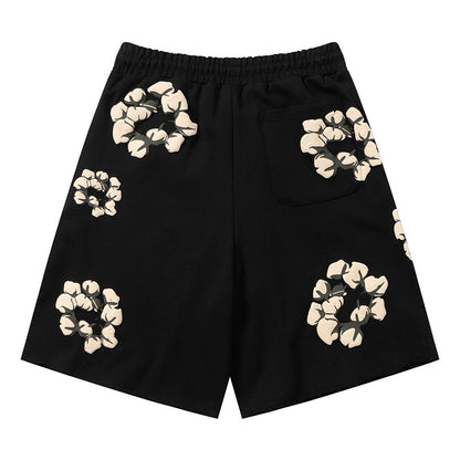 Denim Tears The Cotton Wreath Shorts DENIM TEARS
