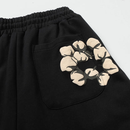 Denim Tears The Cotton Wreath Shorts DENIM TEARS