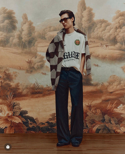 RHUDE Runway Script T-Shirt RHUDE