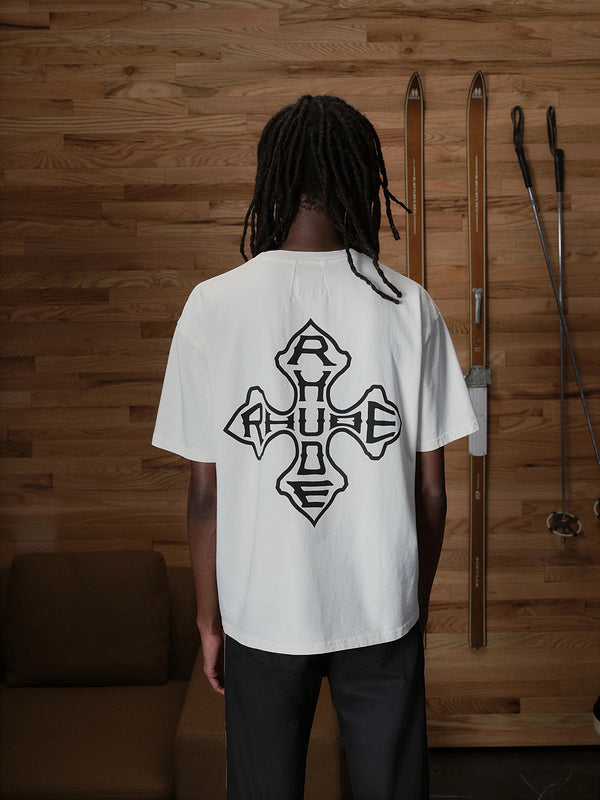 RHUDE Cross T-Shirt RHUDE
