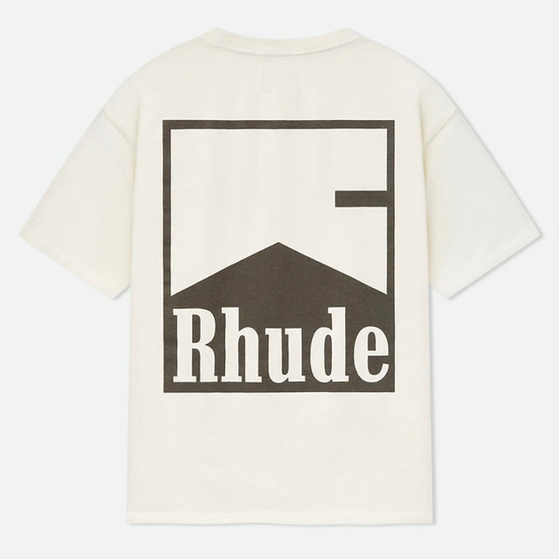 Rhude Cotton Chevron Logo T-Shirt RHUDE