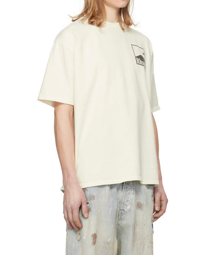 Rhude Cotton Chevron Logo T-Shirt RHUDE