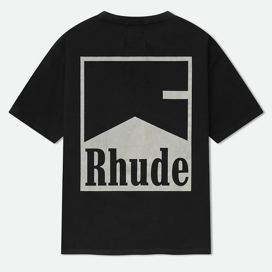 Rhude Cotton Chevron Logo T-Shirt RHUDE