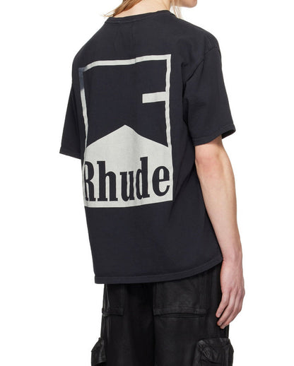 Rhude Cotton Chevron Logo T-Shirt RHUDE