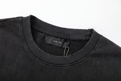 AMIRI Lounge Crystal Embellished Cotton Graphic T-Shirt AMIRI