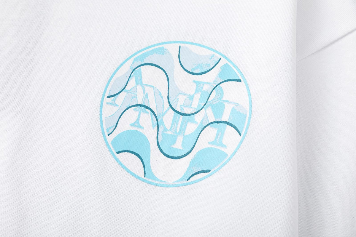AMIRI Staggered Wave Tee AMIRI