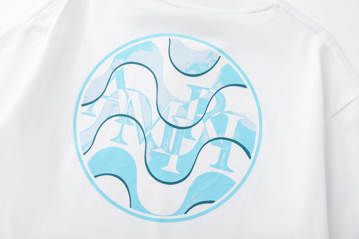 AMIRI Staggered Wave Tee AMIRI