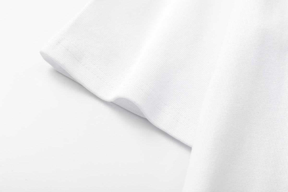 AMlRl Logo Embroidery T-Shirts AMIRI
