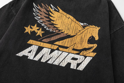 AMlRl Vintage Pegasus T-Shirt AMIRI