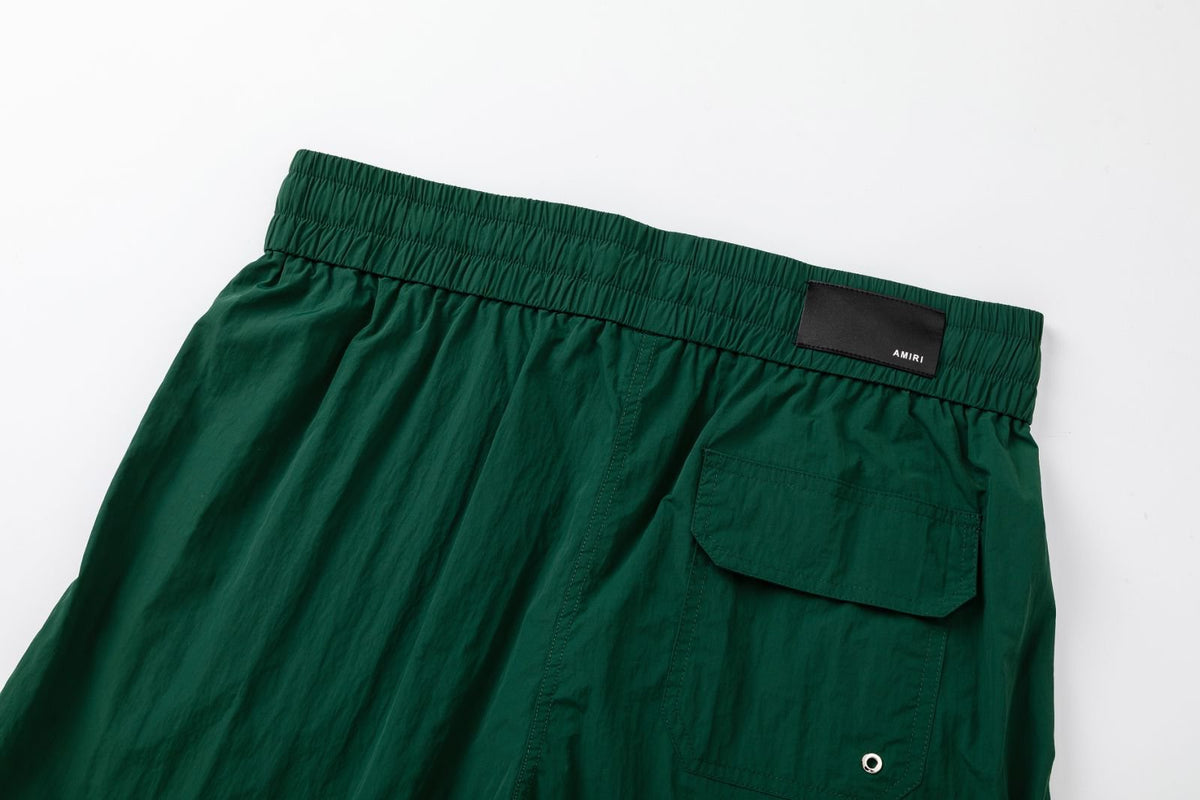 AMIRI Straight-Leg Mid-Length Logo-Print Swim Shorts AMIRI