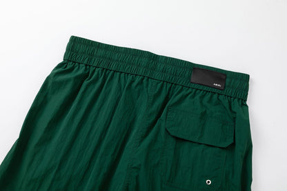 AMIRI Straight-Leg Mid-Length Logo-Print Swim Shorts AMIRI