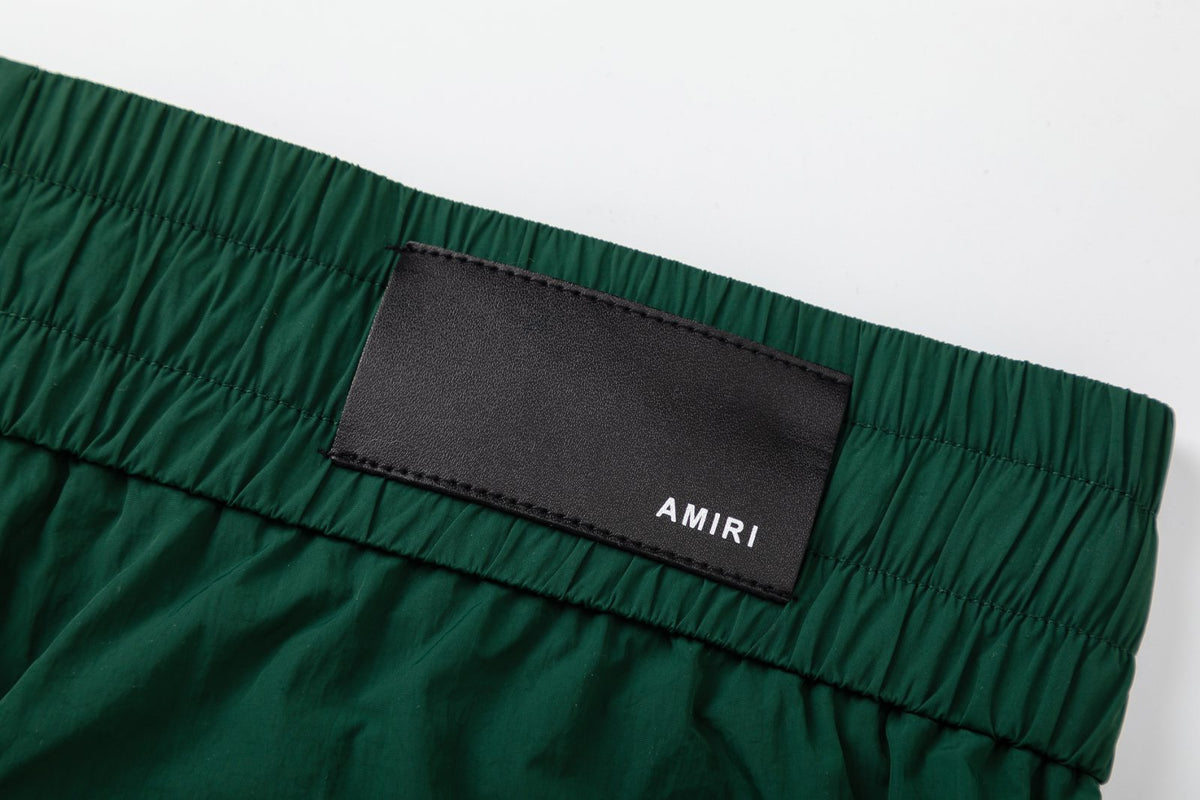 AMIRI Straight-Leg Mid-Length Logo-Print Swim Shorts AMIRI