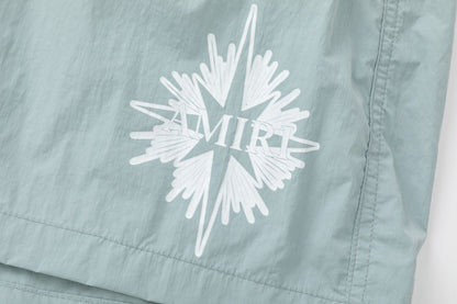 AMIRI Starburst logo shell swim shorts AMIRI