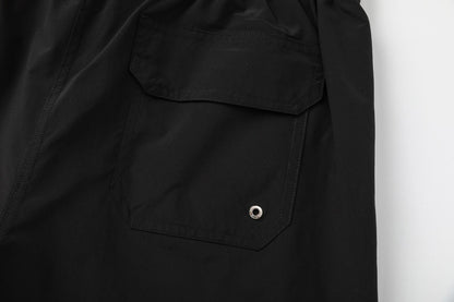 AMIRI Pool Cue Straight-Leg Mid-Length Logo-Print Swim Shorts AMIRI