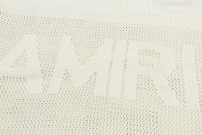 AMIRI Logo-Embossed Fine Knit Jumper AMIRI