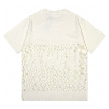 AMIRI Logo-Embossed Fine Knit Jumper AMIRI