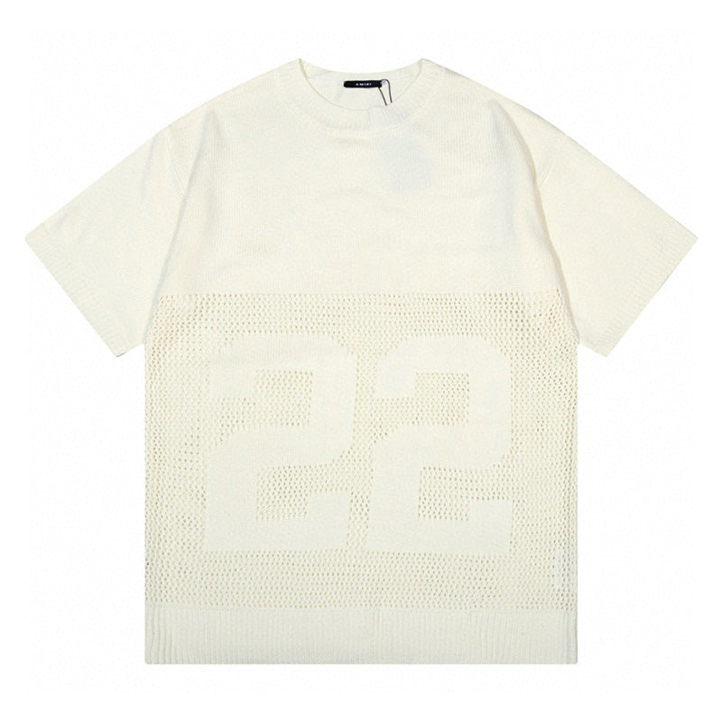 AMIRI Logo-Embossed Fine Knit Jumper AMIRI