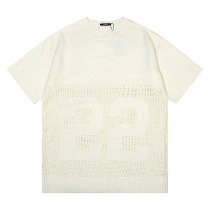 AMIRI Logo-Embossed Fine Knit Jumper AMIRI