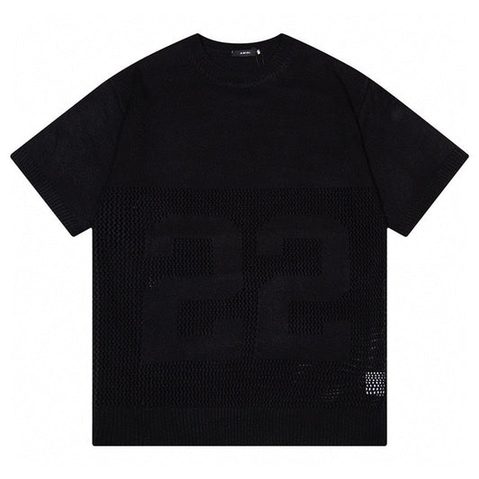AMIRI Logo-Embossed Fine Knit Jumper AMIRI
