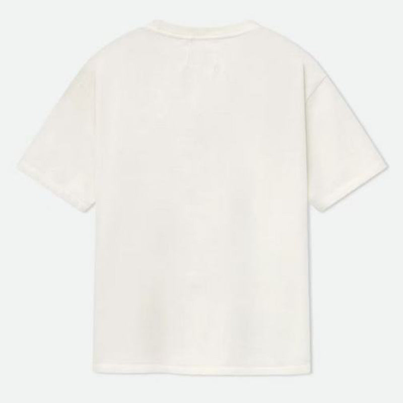 RHUDE Men's Natural Off- 'Heaven On Earth' T-Shirt RHUDE