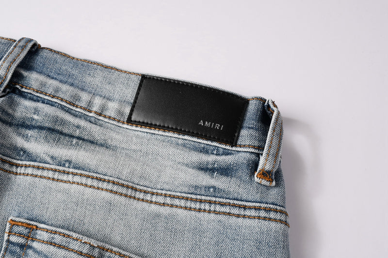 AMIRI Denim Shorts #6003 AMIRI