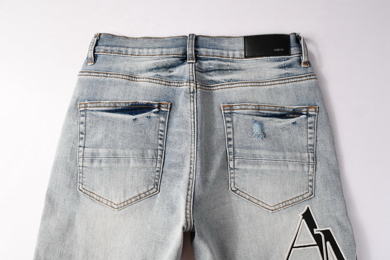 AMIRI Denim Shorts #6003 AMIRI