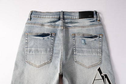 AMIRI Denim Shorts #6003 AMIRI