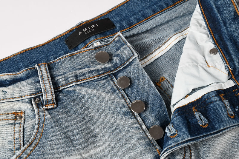 AMIRI Denim Shorts #6003 AMIRI