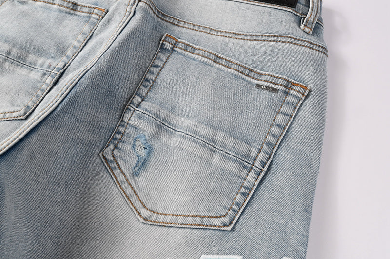 AMIRI Denim Shorts #6007 AMIRI
