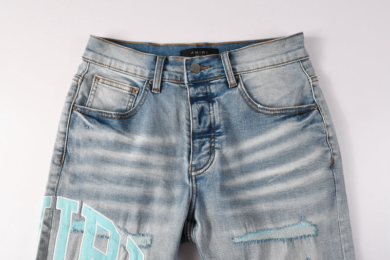 AMIRI Denim Shorts #6007 AMIRI