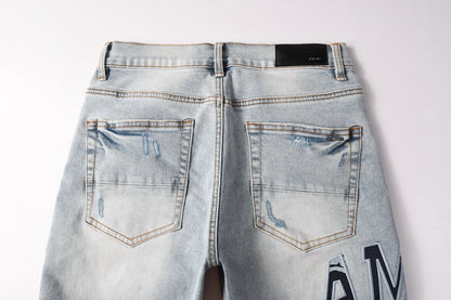 AMIRI Denim Shorts #6008 AMIRI