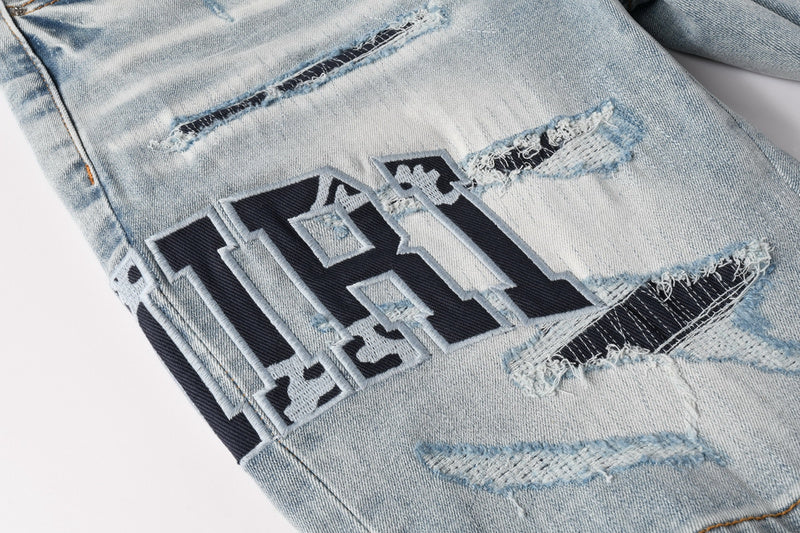 AMIRI Denim Shorts #6008 AMIRI
