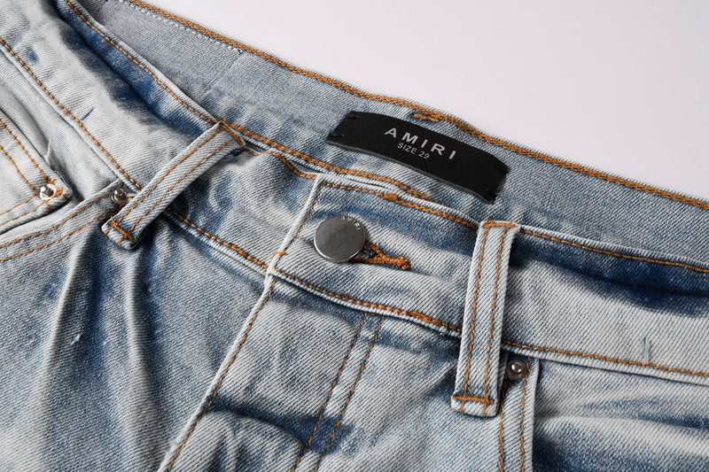 AMIRI Denim Shorts #6008 AMIRI