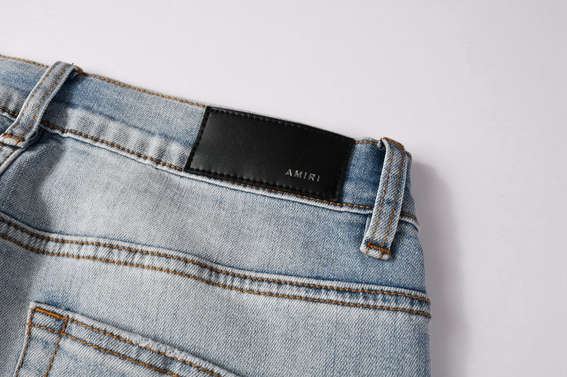 AMIRI Denim Shorts #6009 AMIRI