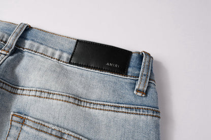 AMIRI Denim Shorts #6009 AMIRI