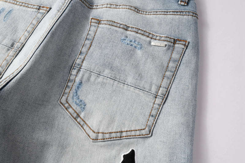 AMIRI Denim Shorts #6009 AMIRI