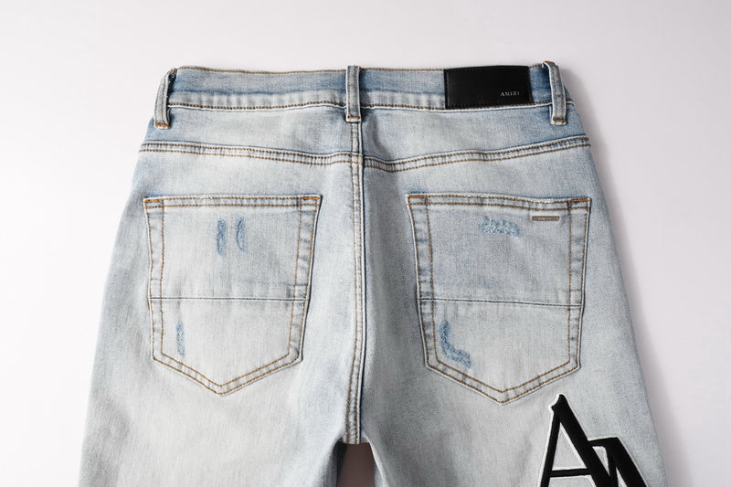 AMIRI Denim Shorts #6009 AMIRI