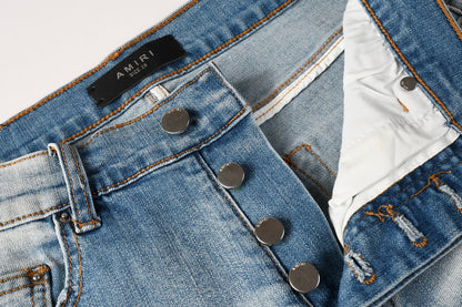 AMIRI Denim Shorts #6009 AMIRI