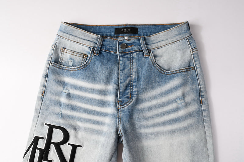 AMIRI Denim Shorts #6009 AMIRI