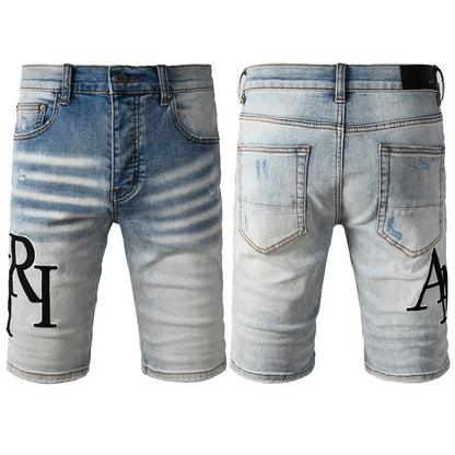 AMIRI Denim Shorts #6009 AMIRI