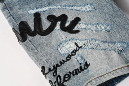 AMIRI Denim Shorts #6011 AMIRI