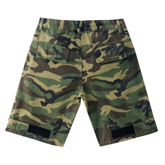 Godspeed Camouflage Denim Shorts #8667 Godspeed