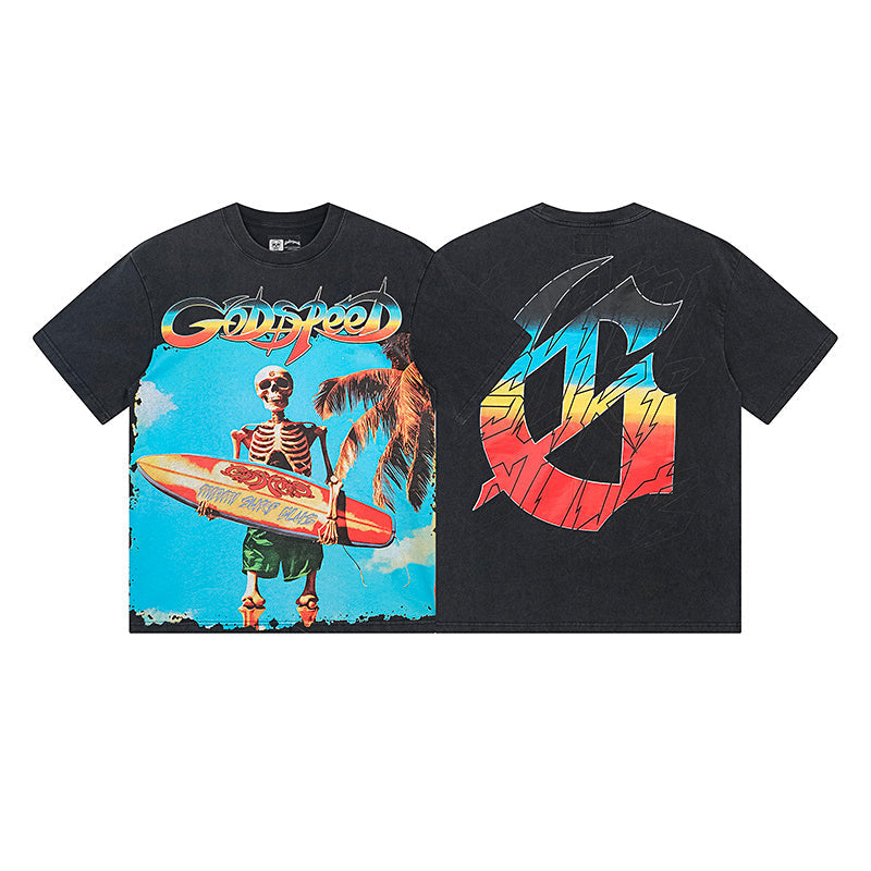 Godspeed Summer Hawaiian T-Shirts Godspeed