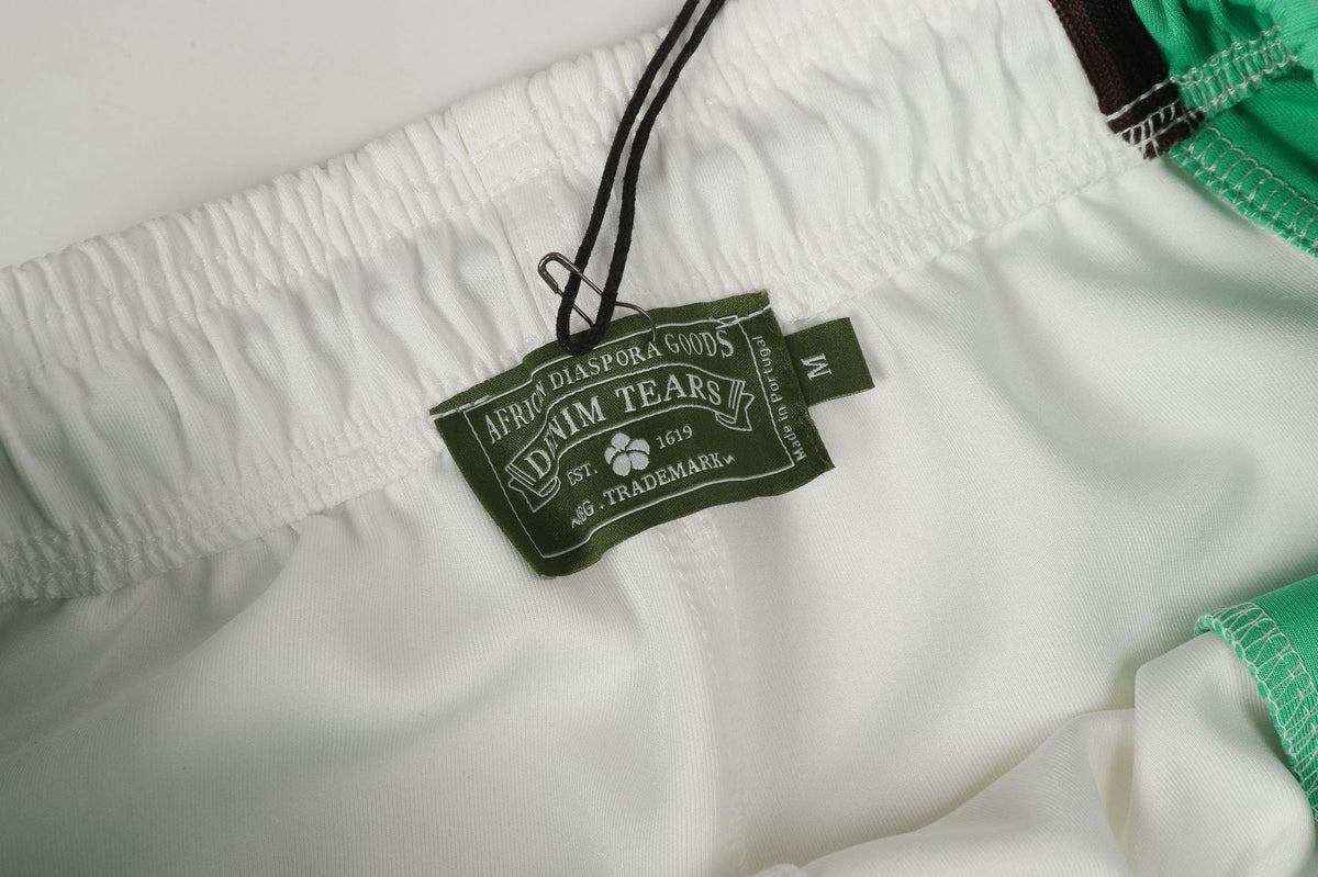 Denim Tears Green White Track Pants DENIM TEARS